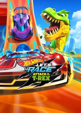 Poster of Hot Wheels Let's Race: Attack of the T-Rex