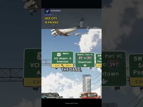 Miniatura do vídeo GTA 6 Launch Trailer: What You Missed #shorts no YouTube