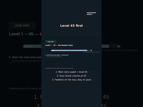 Miniatura do vídeo Level 45 on day 1 in AION 2 no YouTube