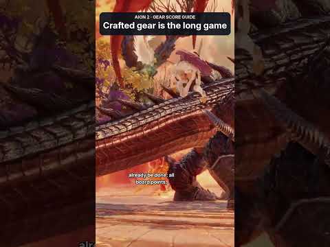 Miniatura do vídeo Why Crafted Gear Is the Endgame in AION 2 no YouTube