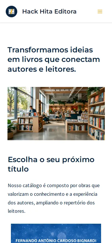 Hack Hita Editora no celular